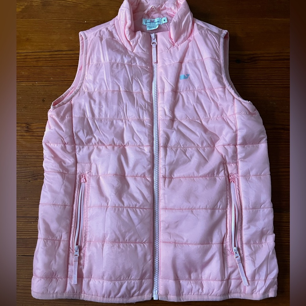 Vineyard Vines girls puffer vest size medium